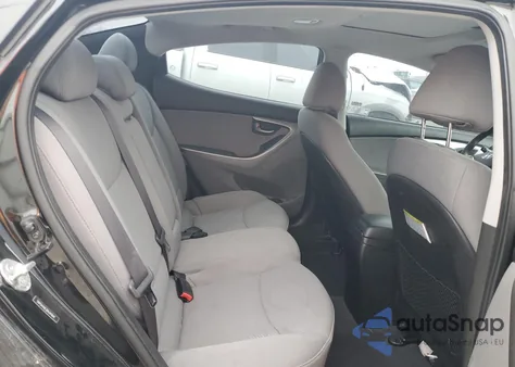 2013 Hyundai Elantra Gls из США, поврежденный, VIN 5NPDH4AE3DH341641